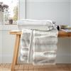 Catherine Lansfield Flint Cosy - Coperta in finta pelliccia, 130 x 170 cm, colore: Grigio argento
