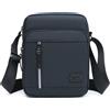 Vologle Borsello Uomo Tracolla, Borsa Tracolla Casuale da, Borsa a Spalla da di Grande Capacità, Borse Messenger Impermeabile, Borselli Multitasche per Lavoro Viaggio Quotidiano (nero)
