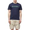 SUNDEK T-SHIRT LOGO RICAMO Maniche Corte Uomo