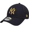 NEW ERA METALLIC 9FORTY YORK YANKEES Berretto