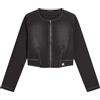 FREDDY GIACCA CORTA CON ZIP DA DONNA IN JERSEY EFF J125N