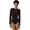FREDDY BODY SCOLLO QUADRATO IN JERSEY DECORATO DA N Donna