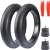 GRELiving Confezione da 2 pneumatici Fatbike 20/24/26 x 3,0, Heavy Duty E-Bike con 2 pezzi, valvola Fat intelligente 24 x 3,0 AV32 mm