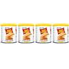 CAIYA 4X San Carlo Chips Dore' Vivace Patatine Cialda Dorata, Ondulata e Croccante al Gusto di Paprika Mini Tubo 45g [4 Confezioni]