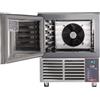 Abbattitore Surgelatore di Temperatura 5 Teglie GN1/1 - 60x40 - Temperatura +3°/-40°C