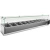 Ristosubito Vetrina refrigerata per pizza EKF in acciaio INOX AISI 201 Modello VRX2000380FG