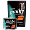 Prolife Life Style Kitten Cat umido (pollo) - 24 bustine da 85gr.