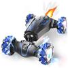 FEIMUOSI Macchina Telecomandata Auto Rc Cars: Stunt Car Toys Gesture Sensing Rc Car Ricaricabile, Transform 360° Rotating Hand Controlled Car con Spray, Regali di compleanno per bambini ragazzi