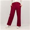 Caterina Lancini Pantaloni ampi in jersey tecnico con baschina elasticata