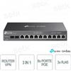 OMADA ER7212PC - TP-Link Omada ER7212PC Router VPN Gigabit 3-in-1 - 8 porte PoE