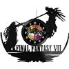 Il Catoju del Vinile Orologio da Parete in Vinile video final fantasy, giochi arcade, infanzia, idea regalo, mmro, giochi online, giochi di carte (2.0), orologio raglo natale, orologio silenzioso, orologio 30 cm catoju
