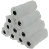 Coral Aspire 41881 - Confezione da 10 mini coperture per rullo da pittura, professionali, 15 mm, in microfibra di alta qualità, per superfici semi-lisce e testurizzate, con emulsione commerciale o