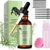 KOIROI Olio di Rosmarino per Capelli e Cuoio Capelluto - 60 ml Essenziale per Crescita, Ciglia e Viso