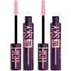 Maybelline New York Sky High Lash Sensational Mascara Volumizzante e Allungante Sguardo Intenso Zero Grumi Scovolino Flessibile Colore Plum Twilight - 2 Mascara