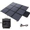 Pannello Solare Pieghevole Da 200 W, Caricatore Solare IP67, Impermeabile E Anti