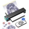 M08F Stampante Stencil Tattoo - Stampante Termica Tattoo Stampante Tatuaggi Blue