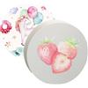 XoeLLe 50 Pezzi Vuoto Segnalibro, 15x5 cm Carta Acquerello, Segnalibro Personalizzato con 50pz Nappine, per Segnalibri Personalizzati Fai Da Te Libri, Artigianato, Regali Decorativi (Rotondo)