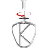 GZ Design 5 pezzi di supporto per Kenwood Cooking Chef XL accessori come agitatore piatto frusta gancio per impastare (grigio)