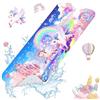 SHUCHING Tappetino Vasca Antiscivolo Bambini Unicorno, Tappeto Doccia Antiscivolo Bambini 100x40cm, Tappetino Bagno Resistente alla Muffa e Lavabile in Lavatrice