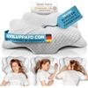 Glückstoff® Cuscino Per Cervicale [PER TUTTI I TIPI DI SONNO] - Cuscino Cervicale Per Dormire - Cuscini Ortopedico & Ergonomico Memory Foam - Morbido Cuscino Posturale Antirussamento - Neck Pillow