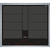 Siemens EX645LYC1E IQ 700 Piano cottura a induzione (autosufficiente), larghezza 60 cm, varioInduktion Plus scelta di spazio, Power Move Plus livelli di potenza preimpostati, powerBoost cottura più