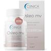 CLINICA - OSTEO MV - Integratore Alimentare - Favorisce il benessere delle ossa grazie ai suoi minerali Manganese, Fosforo, Calcio e Zinco - Vitamina K e Vitamina D - VEGAN- Formato 60 Capsule