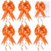 Prmape 30 pz Fiocco Regalo Arancione Decorazione Matrimoniale Auto DIY