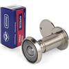 APECS Spioncino con protezione dalla vista per porta 35-60mm foro - Ø16mm copertura spioncino in colore nichel Modello 6016/35-60-NIS