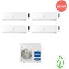 HAIER Condizionatore quadrisplit flexis plus 7000+7000+7000+7000 btu bianco codice prod: AS20S2SF1FA-MW3(X4) 4U75S2SR3F