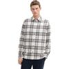 TOM TAILOR 1043799 Camicia, 36641-Scacchi Bianchi, M Uomo