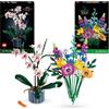 LEGO Icons Bundle Botanico: Include Bouquet Fiori Selvatici (10313) e Orchidea (10311), Set Collezione Botanica con Piante Artificiali, Artigianato Fai da Te per Adulti, Regalo per Casa, Lei o Lui