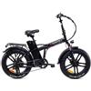 RAAKS BY SCHIANO RAAKS BY F.LLI SCHIANO (BIC950) FOLDING FAT E-BIKE (NERO) - BICICLETTA ELETTRICA - RUOTE 20""X4"" - MOTORE 250W - BATTERIA 36V 10.5AH - CAMBIO SHIMANO 7 RAPPORTI - TELAIO IN ACCIAIO - CERCHI IN LEGA - DISPLAY LCD - FRENI A DISCO - AUTONOM