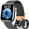 HALOBOOM Orologio Smartwatch Fitness Donna con Chiamate: Smart Watch compatibile Android ios Risposta Vivavoce Chiamate 123 Modalità Sportive Contapassi Misura Pressione Sanguigna Sonno Orologi Intelligente