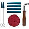 Tokaneit Professionale Piano Tuning Kit, Kit di Strumenti per Accordatore di Pianoforti, Kit di Accordatura per Pianoforte, 8 Strumenti Accordatore Multifunzionale Per Sintonizzazione Pianoforte Professionale
