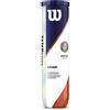 Wilson Tubo 4 palle wilson roland garros clay court
