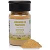 FRISAFRAN | Polvere di zenzero BIO 40g | Digestivo | Fonte di energia | Cibo naturale | disidratato senza zucchero | Zenzero-secco | In polvere | zenzero-macinato | Origine India
