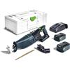 Festool Sega alternativa a batteria RSC 18 5,0 EB-Plus