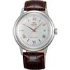 Orient Classic Bambino V2 - Orologio Uomo Automatico a Carica Manuale Elegante Cinturino In Pelle Marrone Cassa In Acciaio Quadrante Grigio - TAC00008W0 AC00008W