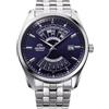 Orient Contemporary Multi Year Calendar - Orologio Da Uomo Automatico a Carica Manuale Casual Bracciale e Cassa In Acciaio Metallizzato Quadrante Blu - RA-BA0003L30B RA-BA0003L