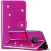 Tivenfezk Nadoli Glitter Cover per Xiaomi Redmi Note 9S,Portafoglio con Porta Carte in Pelle PU Cordino per Donna Magnetica Supporto Cavalletto Chiusura Protettiva Custodia