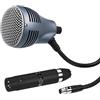 JTS CX-520 - Microfono dinamico per strumenti Blues Arp e lettore di armonica a bocca tradizionale, con caratteristiche superreni, con scatola di trasporto e adattatore per cavo, colore: Nero