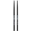 VIC FIRTH - SPUT Signature - Bacchette 5B Hickory 40,6 cm - Punta Barrel, Finitura Nera, Taper Lungo