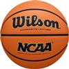 Wilson WZ2007701XB7 Pallone da Basket NCAA EVO NXT REPLICA, Pelle Composita, Utilizzo Indoor e Outdoor