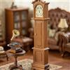 Minamzee 1:12 Set Accessori Arredamento Per Case Delle Bambole, 3 Pezzi Orologio A Pendolo Vittoriano, Fonografo Vintage E Tavolino Rotondo Mini Decorazioni Per Soggiorno, Camera Da Letto E Ufficio