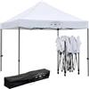 A.M.C. Gazebo Professionale 3X3 Mt in PVC Automatico Struttura in Metallo richiudibile a fisarmonica Impermeabile