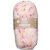 Glorex 5 1003 06 - Gomitolo di lana, 100% acrilico, delicato sulla pelle, resistente alla saliva, privo di sostanze nocive, ideale per neonati e bambini, 50 g, ca. 200 m, rosa/rosso a pois