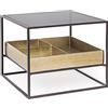 Bizzotto Tavolino con contenitore Mavila 62x62