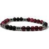Sospiri Venezia: Bracciale Donna di Pietra Colorata, Braccialetto Ragazza, Idea Regalo, Made in Italy con Certificato (Giada chiara e lava liscia)