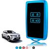 TOOMUME Cover Chiave per Renault Tessera Captur 2 Clio 5 Megane 4 Kadjar | TPU, Protezione 360°, Senza Interferenze Segnale, Fori Precise, per Dacia Duster Scenic 4 Austral Arkana Zoe