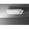Falmec Cappa Isola a Soffitto 120 cm Vetro temperato extrachiaro bianco FALMEC Aura - CAEI20.E0P2#ZZZB461F